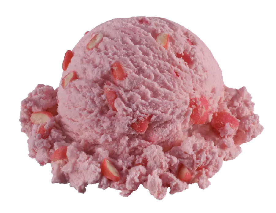 دانلود عکس ساده و رایگان دور بری شده یک اسکوپ بستنی توت فرنگی 