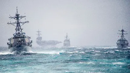 عکس های استوک نیروی دریایی کشور های خارجی با کشتی های پیشرفته
