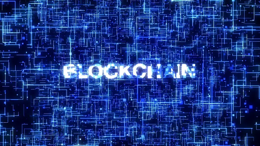 تصویر زمینه و والپیپر فناوری بلاک چین Blockchain 