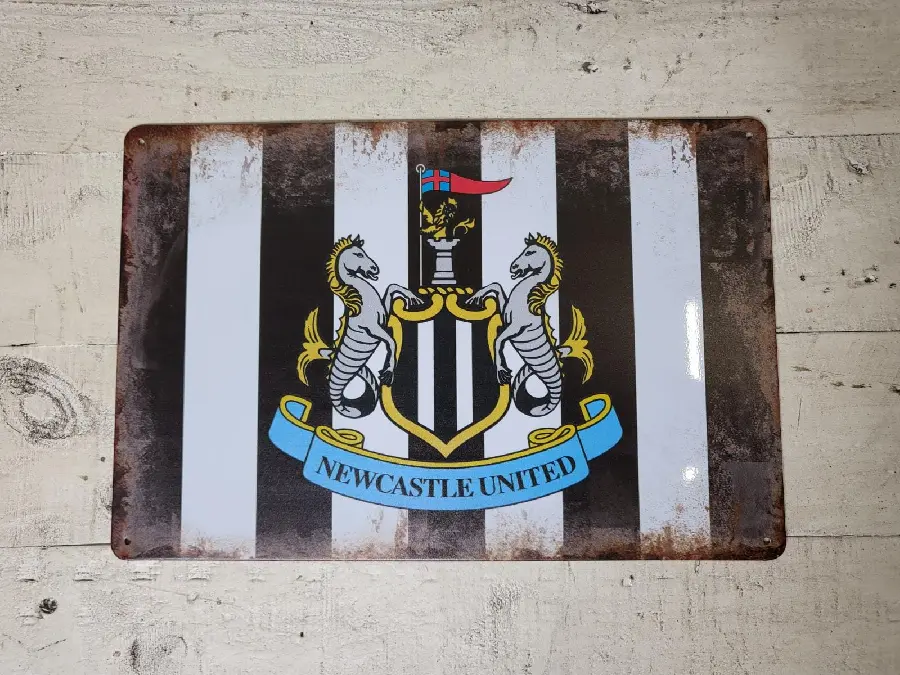 والپپیر با طرح نماد تیم انگلیسی نیوکاسل Newcastle united