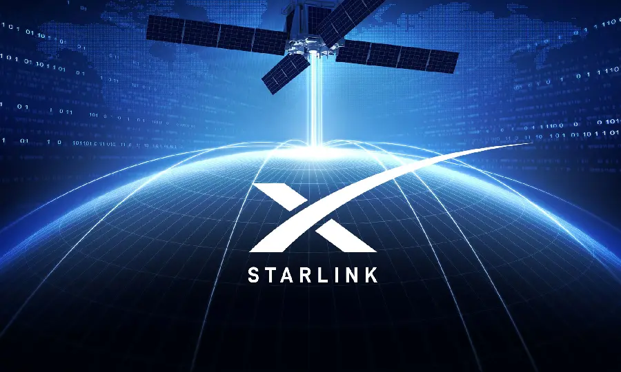 والپیپر با کیفیت از استارلینک Starlink برای شرکت اسپیس اکس