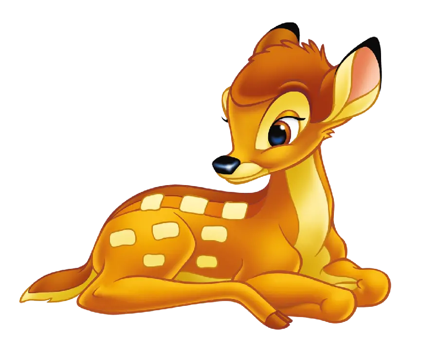 تصویر بدون پس زمینه آهو در انیمیشن بامبی Bambi 1942