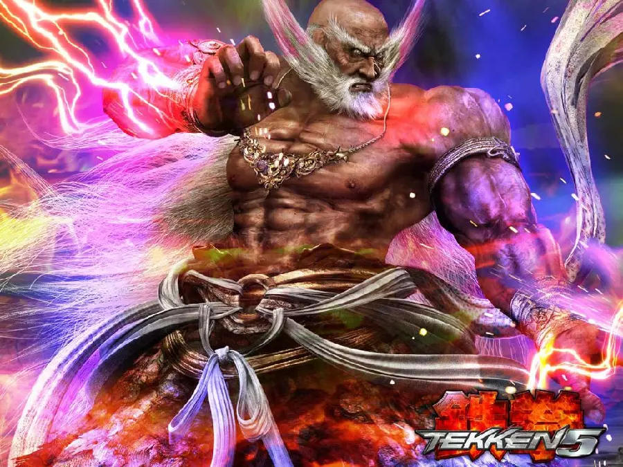 عکس استوک هیهاچی میشیما Heihachi Mishima روی پوستر تیکن۵