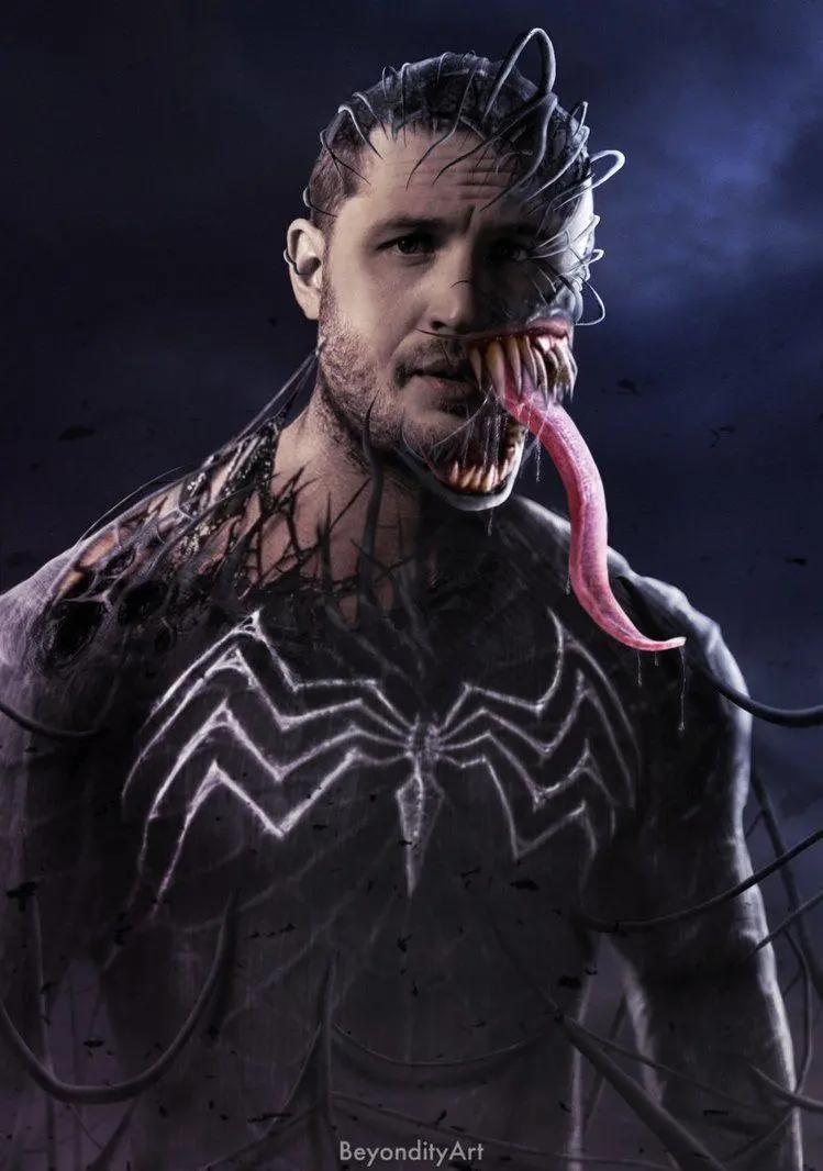 تام هاردی و شخصیت سینمایی ونوم Venom