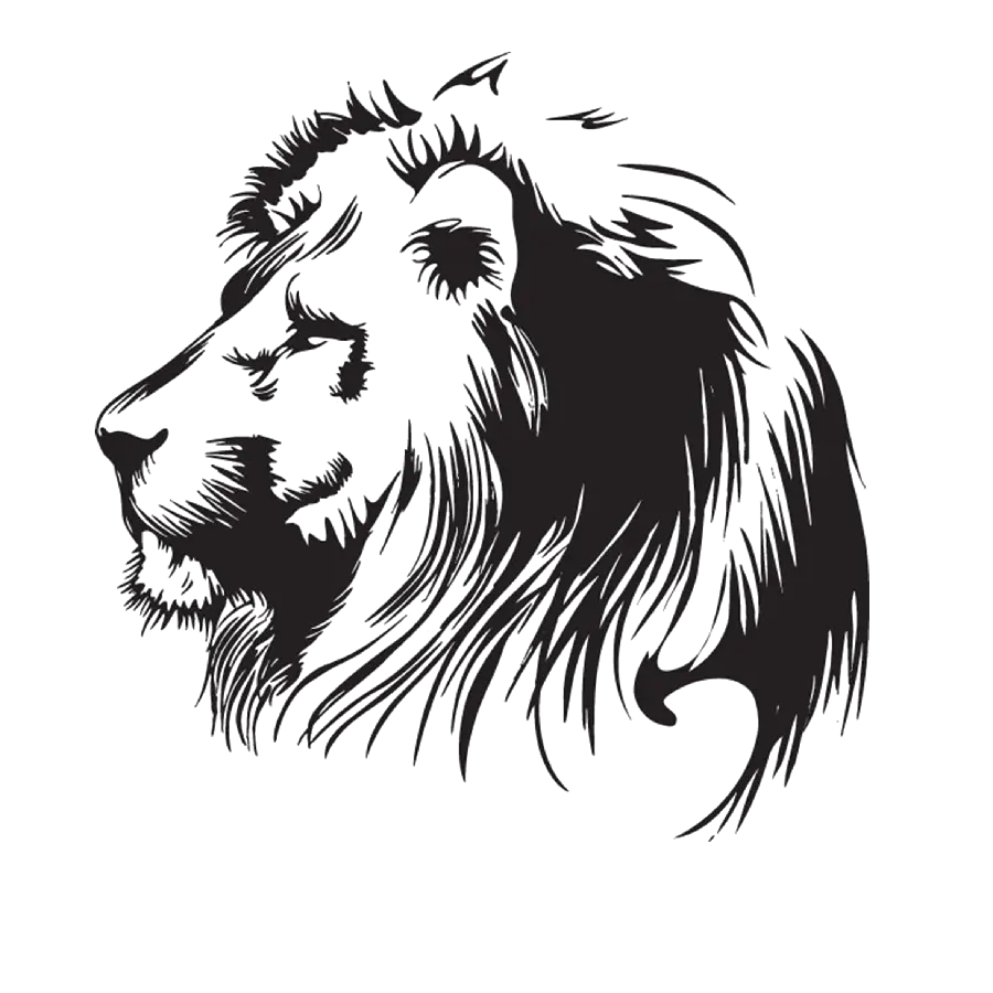 دانلود رایگان PNG سر شیر PNG Lion Head با کیفیت بالا