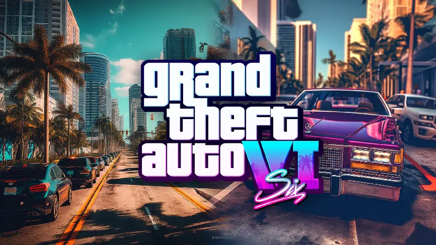 عکس جدید پوستر جی تی ای ۶ grand theft vi با کیفیت بالا 