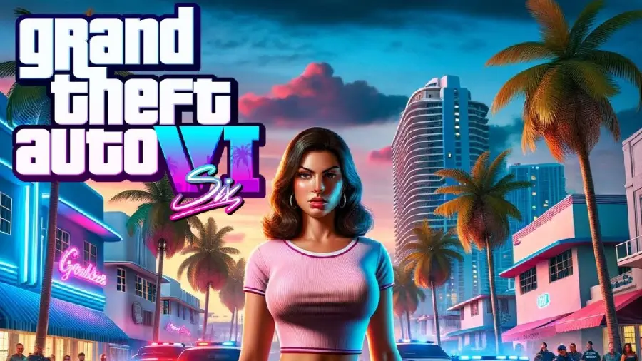 بک گراند GTA 6 با کیفیت بالا