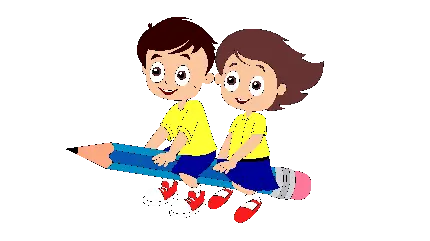 عکس کارتونی زیبای آموزش کودکان در مهد کودک با فرمت PNG