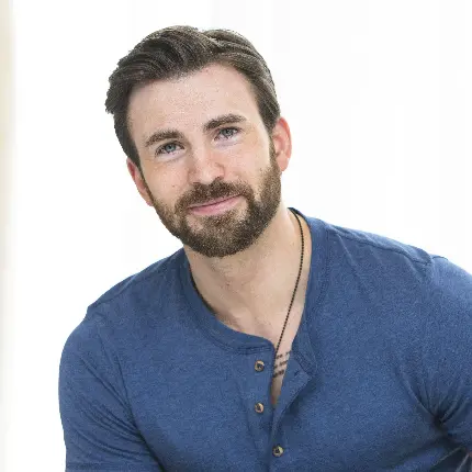 تصویر استوک کریس ایوانز Chris Evans در بکگراند سفید