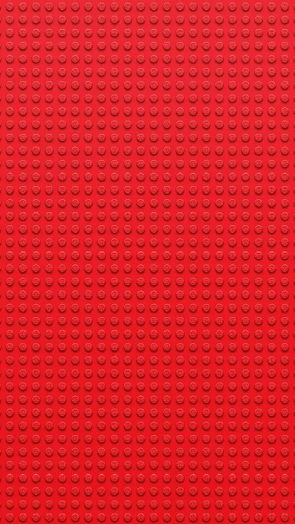 والپیپر قرمز با تم بلوک های خانه سازی برای موبایل