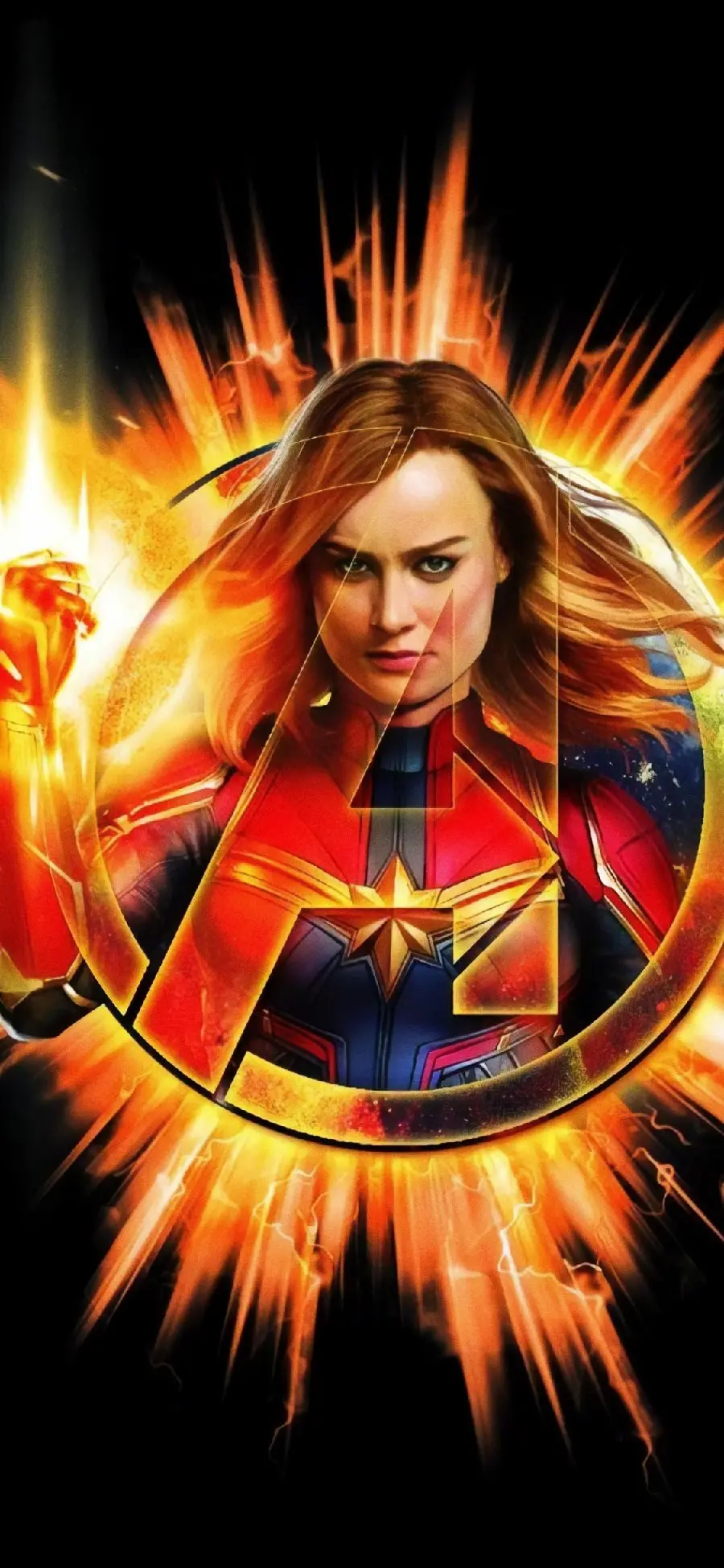 والپیپر زیبا Captain Marvel