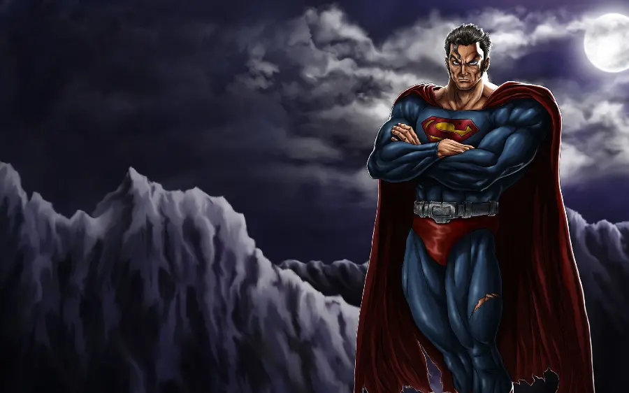 والپیپر سوپرمن سیاه