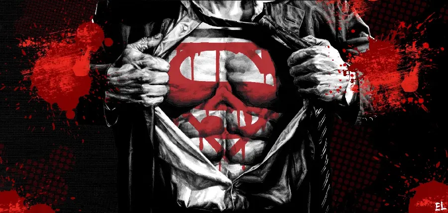 پوستر پس زمینه ی سوپرمن