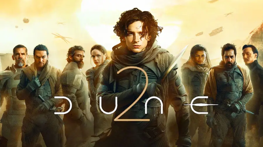 تصویر پوستر فیلم‌ معروف Dune قسمت 2 با کیفیت عالی