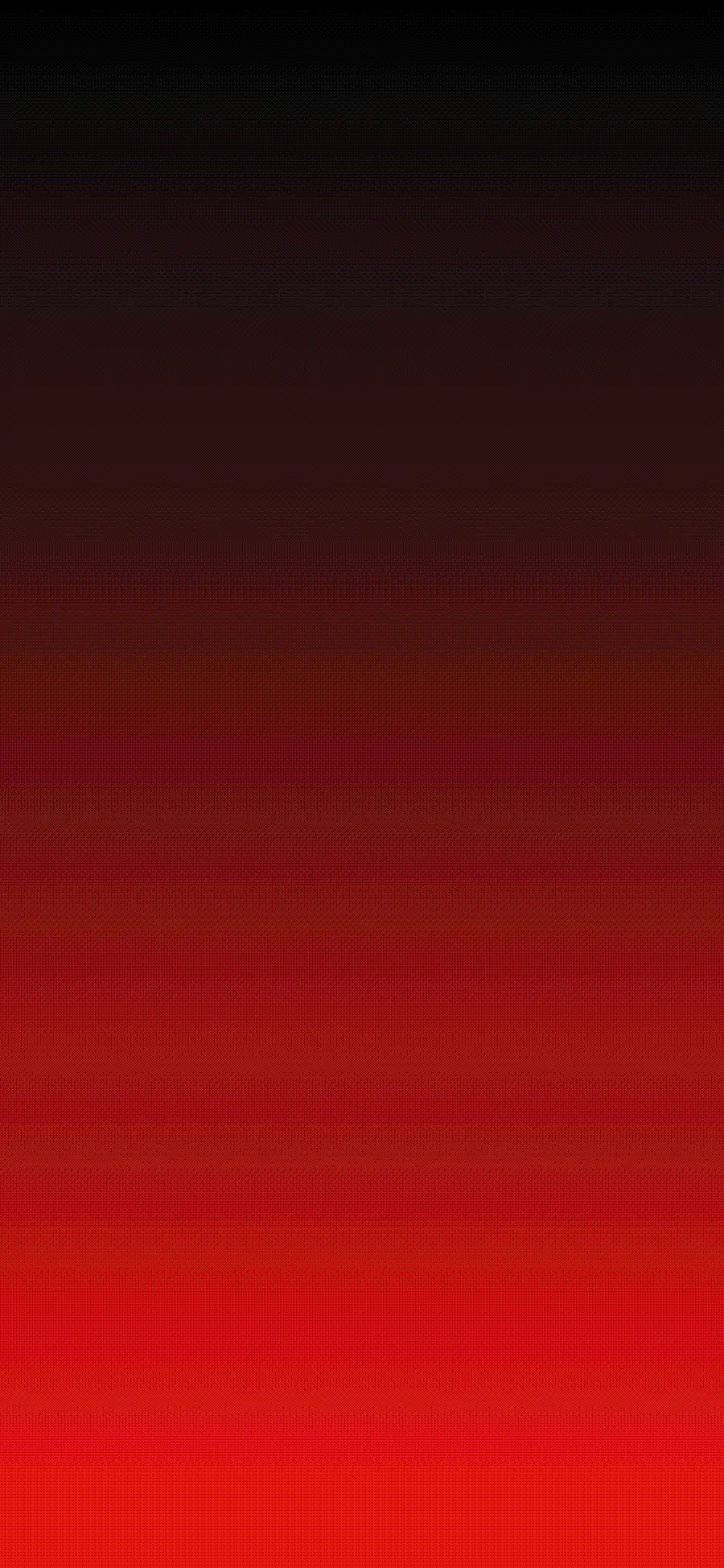 گرادیان قرمز با شیب ملایم به رنگ مشکی برای تصویر زمینه آیفون
