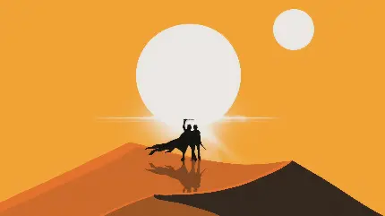 عکس استوک Dune قسمت 2 برای استفاده در کارهای گرافیکی