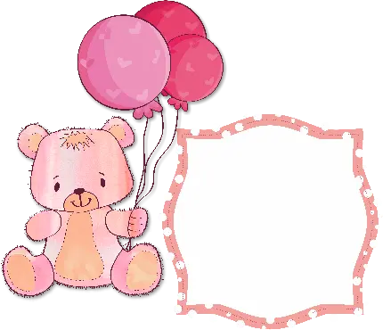 تصویر استوک جالب خرس PNG برای تبریک تولد