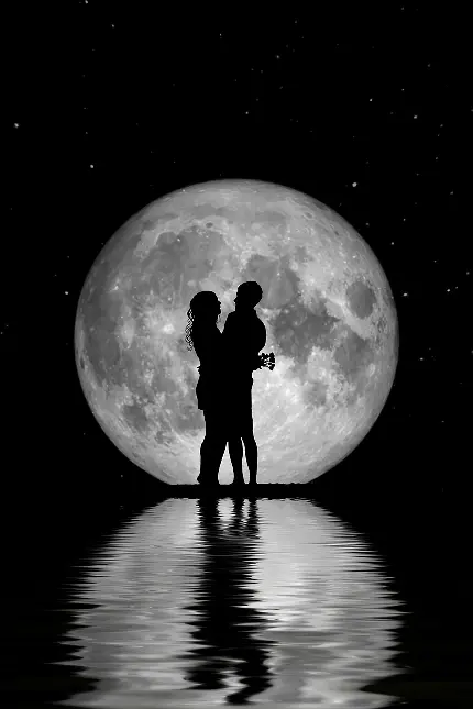 جدیدترین عکس شب مهتابی عاشقانه و رمانتیک برای بک گراند گوشی
