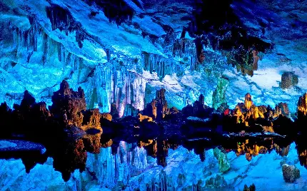 تصویری شگفت انگیز از غار کریستالی برای چاپ‌